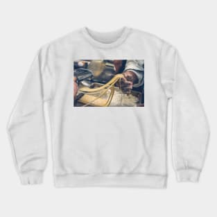 pay me in pasta Crewneck Sweatshirt